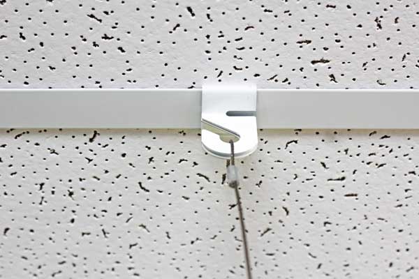 Ceiling Grid Hardware — Medical Office Signs